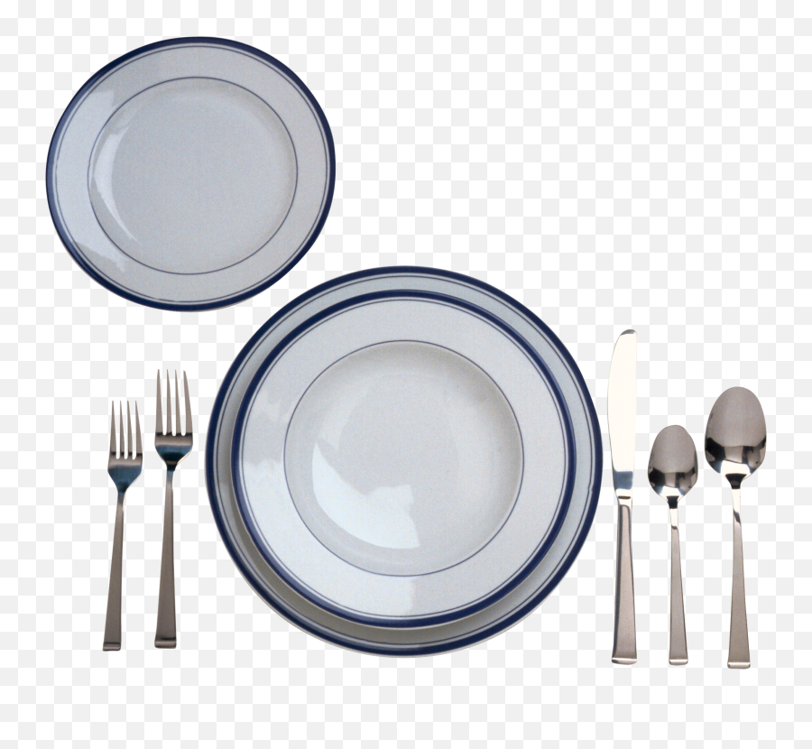 Free Dinner Plate Png Download - Plate And Cutlery Png,Plate Png