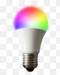 Led Bulb Smart A60 Rgb Ww Shadanl - Color Led Bulb Png,Light Bulb Png