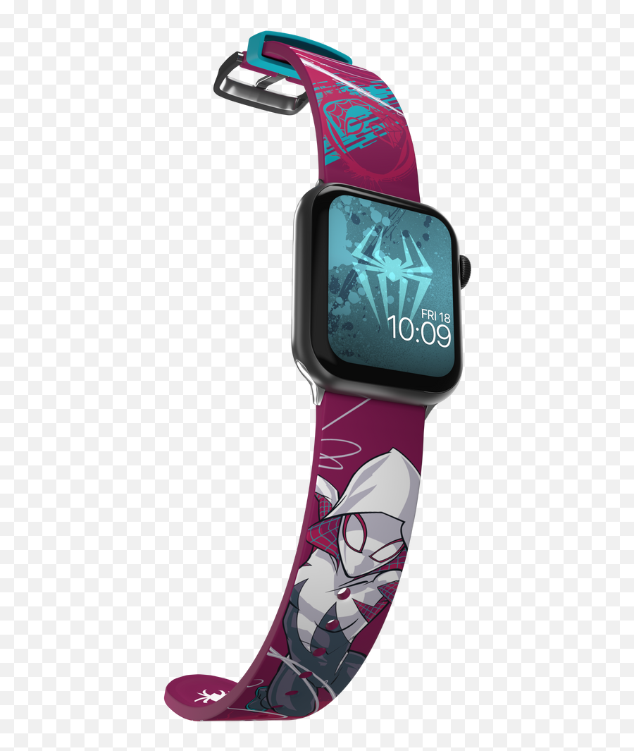 Marvel - Ghost Spider Smartwatch Band Slytherin Apple Watch Band Png,Ghost Band Icon