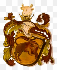 Coat Of Arms Zodiac Sign Taurus Transparent Png - StickPNG Escudo De Tauro
