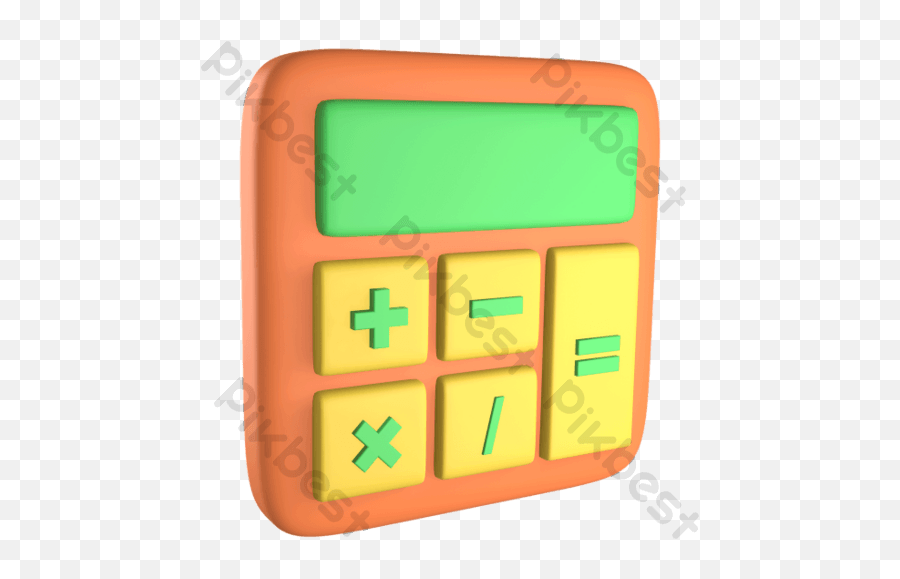 3d Calculator Icon Illustration Png Images Free Calculation
