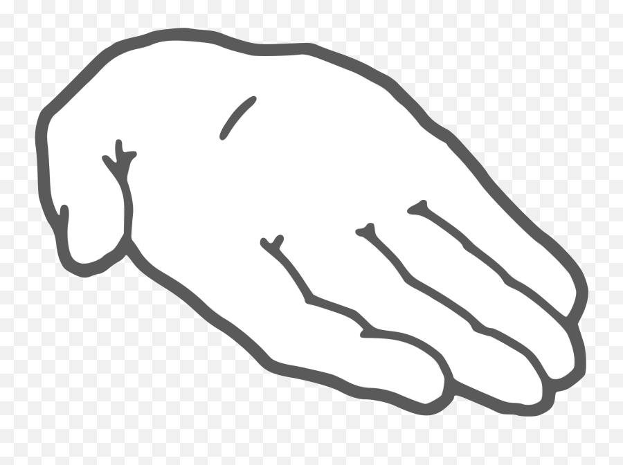 Hands Extended Clip Art Images - Palm Of Hand Clipart Png,Hand Palm Png