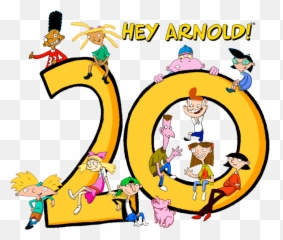 Hey Arnold 20th Anniversary - Hey Arnold Characters Png,Hey Arnold Png