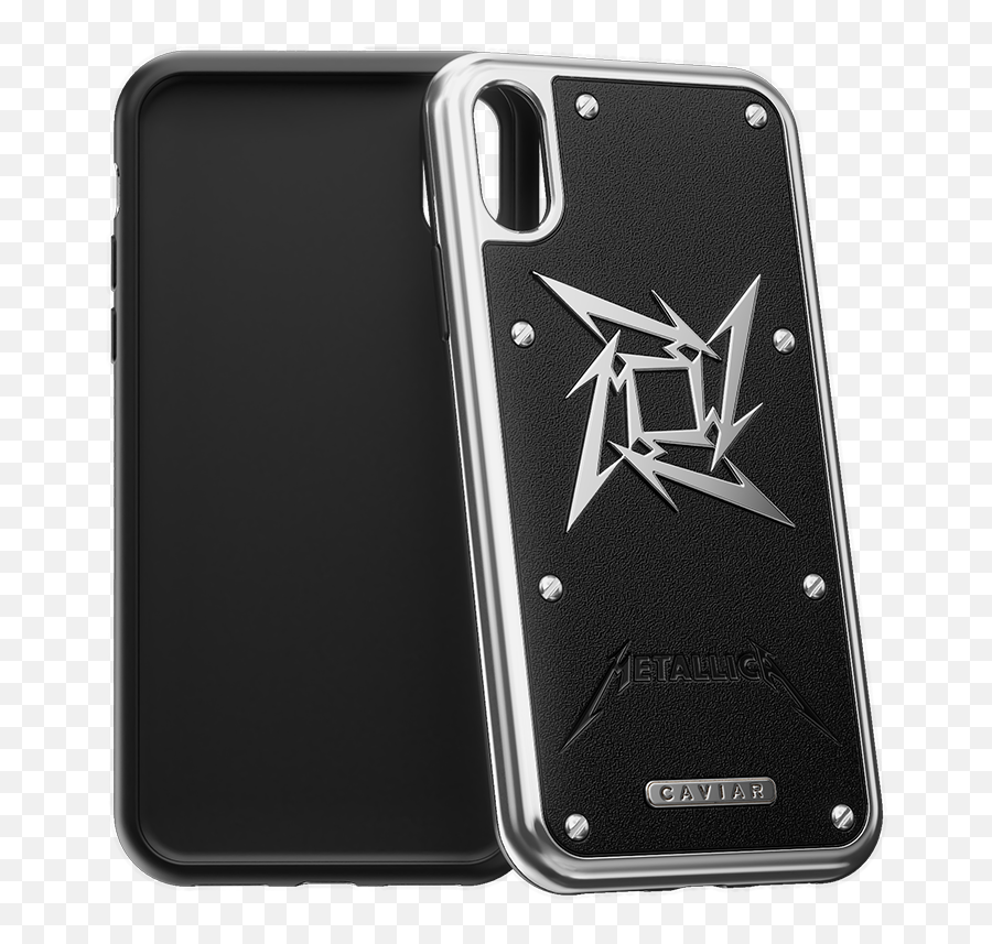 Metallica Iphone X Case - Caviar Metallica Iphone X Case Png,Metallica Logo Transparent