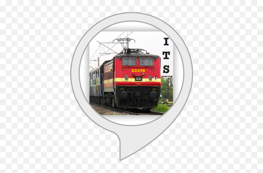 Indian Train Status Amazonin Alexa Skills - Electricity Train In India Png,Rail Png