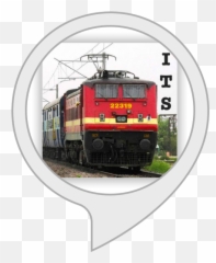 Indian Train Status Amazonin Alexa Skills - Electricity Train In India Png,Rail Png