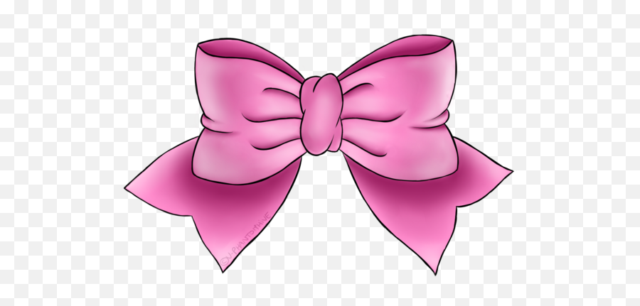 Clipart Transparent Library Bow - Pink Bow Clipart Transparent Background Png,Pink Bow Png