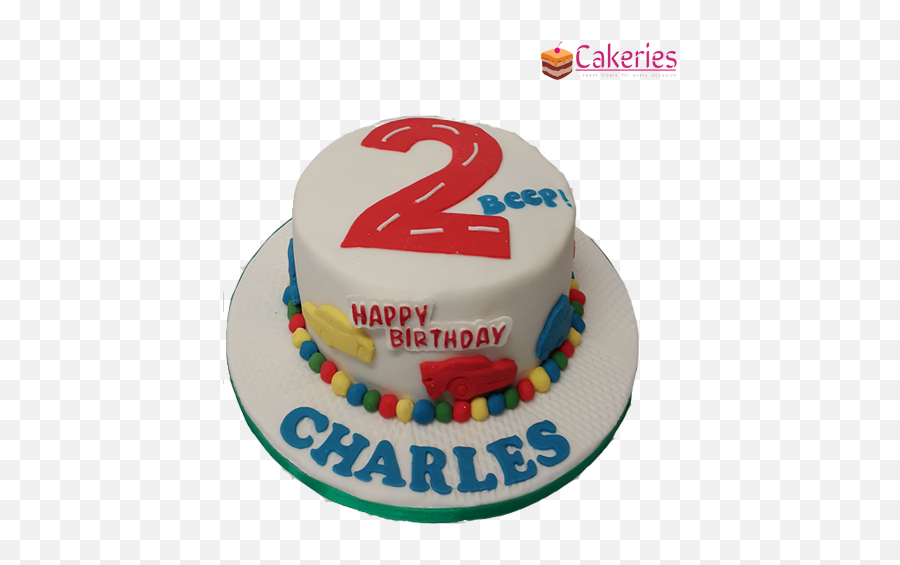 2nd Birthday Cake Cars Cakeries Png Transparent