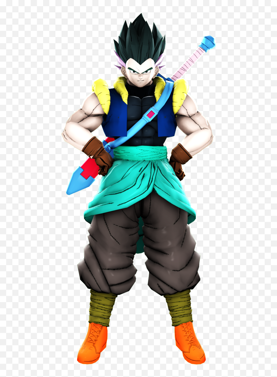 Steam Workshop Dbxv2 - Gotenks Action Figure Png,Gotenks Png