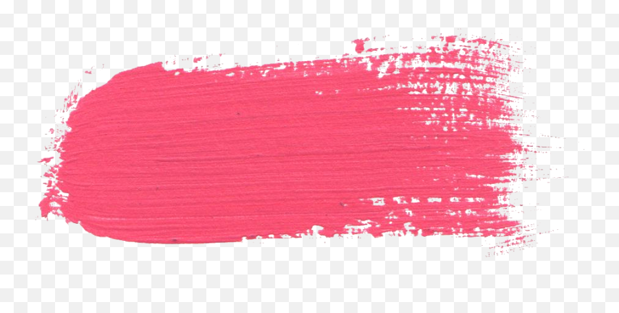 24 Pink Paint Brush Stroke - Pink Color Splash Png,Light Streak Png