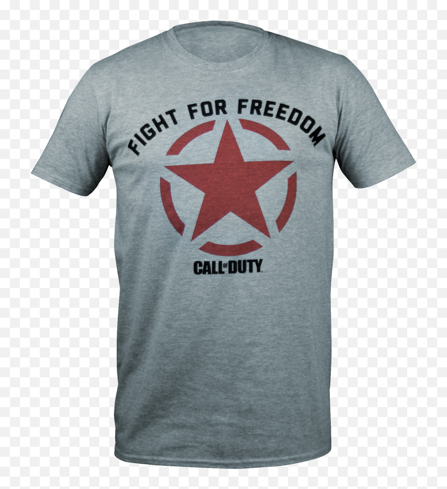 T Shirt Call Of Duty Fight For Freedom Star M Ba369dfe40 - Call Of Modern Warfare 3 Png,Call Of Duty Ww2 Png