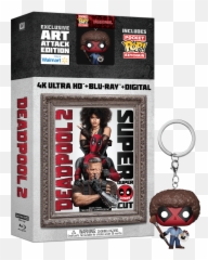 Deadpool 2 Walmart Funko 4k Ultra Hd - Emea Blu Ray Release Competition png