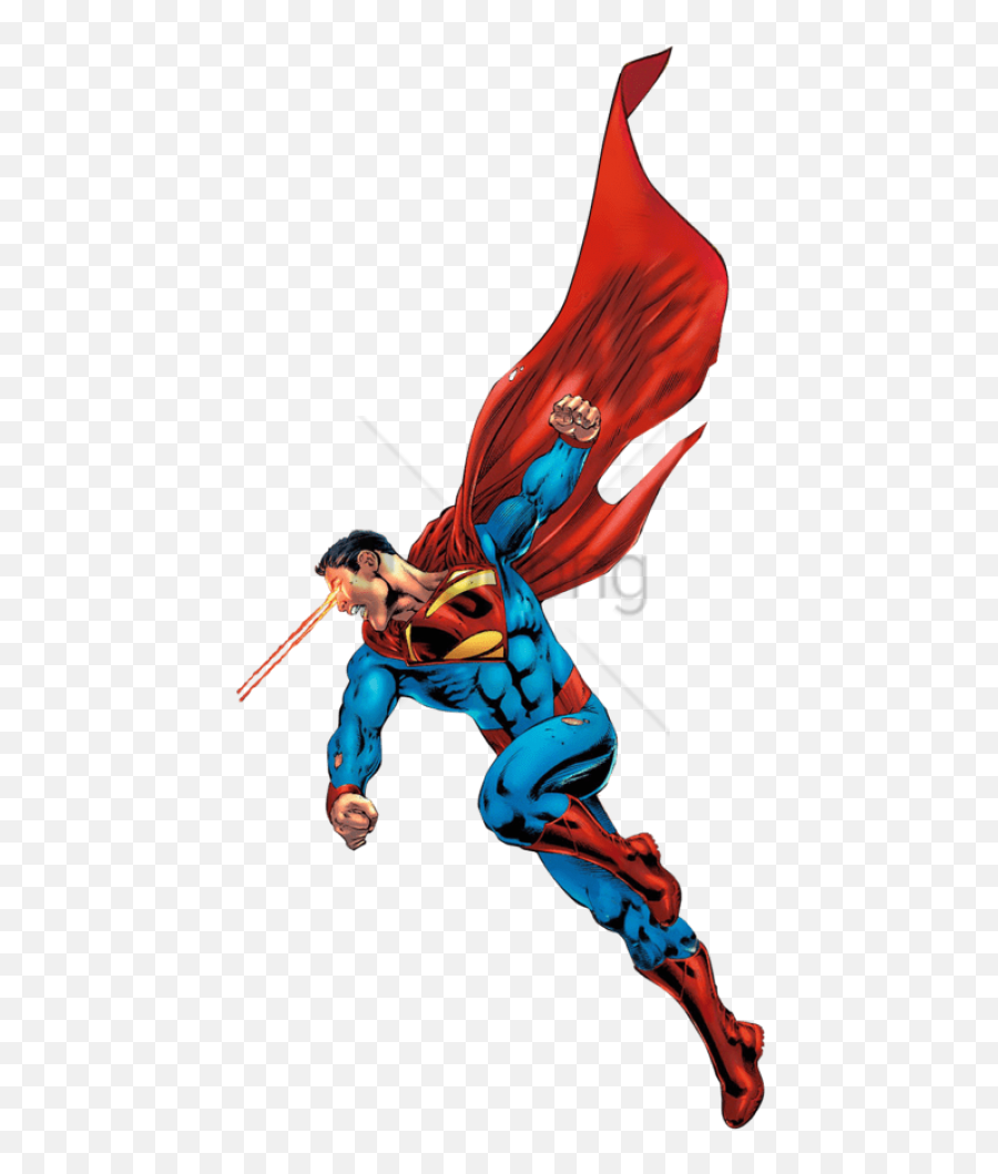Free Png Superman Side View Image With Transparent - Superman Transparent Background,Superman Cape Png