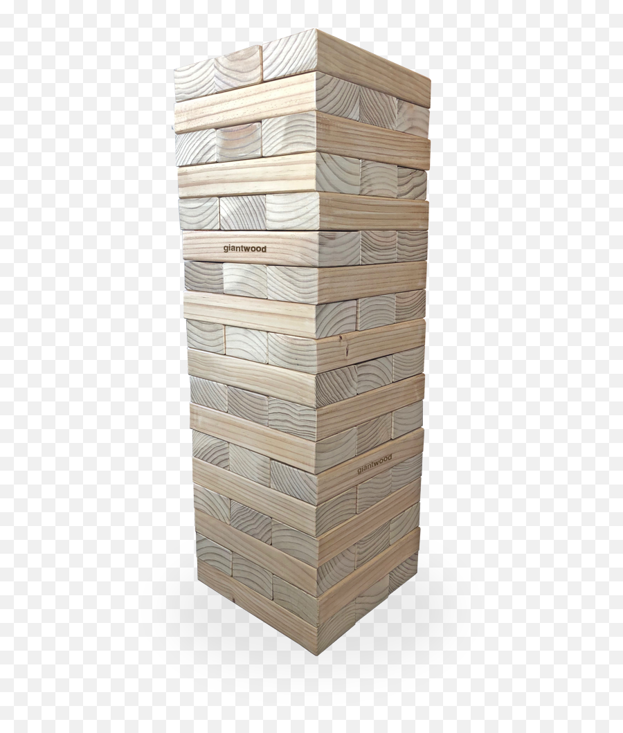 Giant Jenga Style Toppling Blocks - Chiffonier Png,Jenga Png