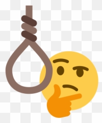 Free Emoji PNG thinking meme images, page 1 