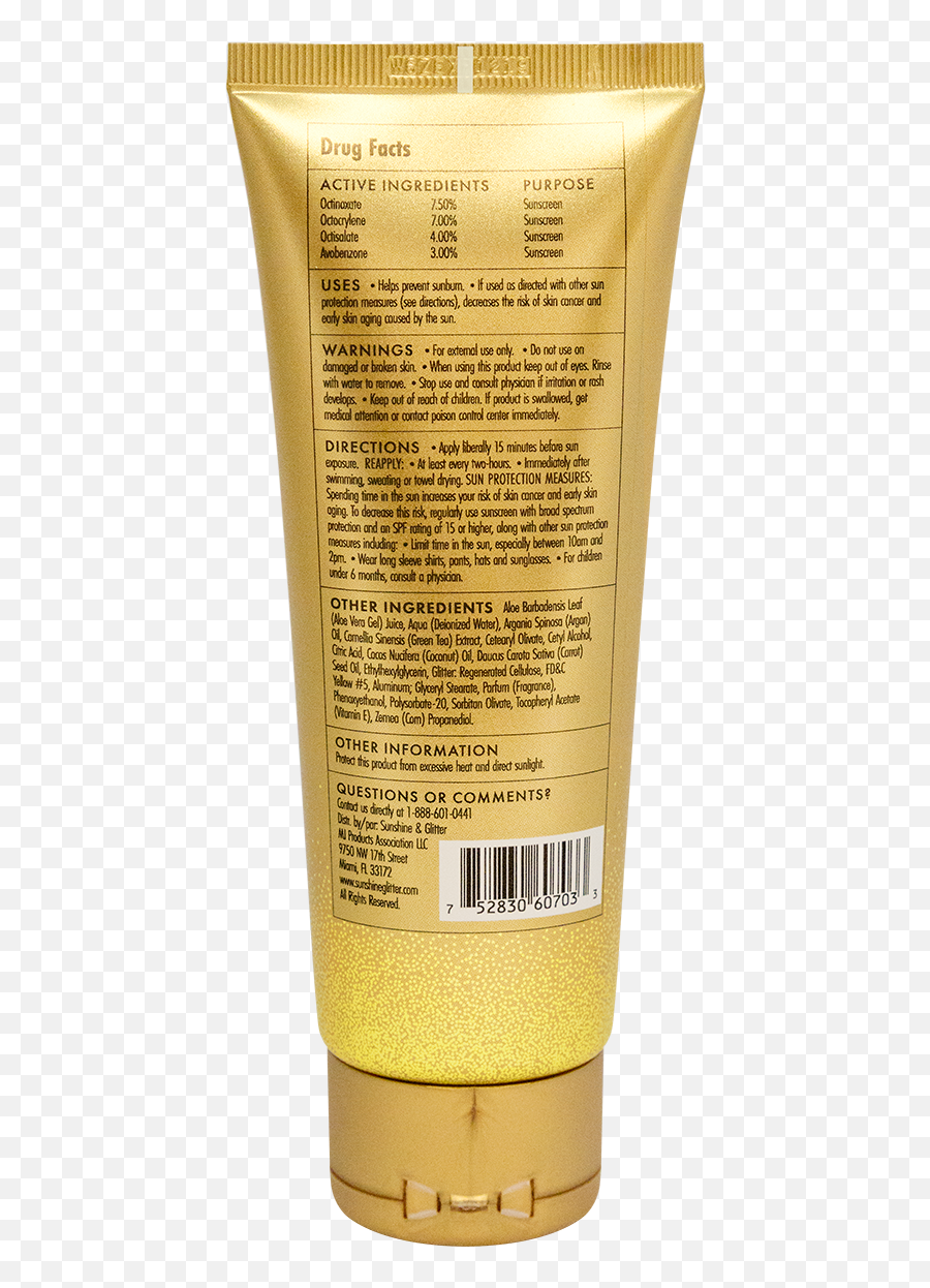 Beach Gypsy Spf 30 With Gold Glitter 4 Oz - Cosmetics Png,Gold Sparkles Png