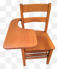 School Desk Chair Chairish Vintage - School Furniture Images In Hd Png,School Desk Png
