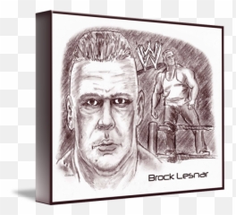 Brock Lesnar - Sketch Png,Brock Lesnar Transparent