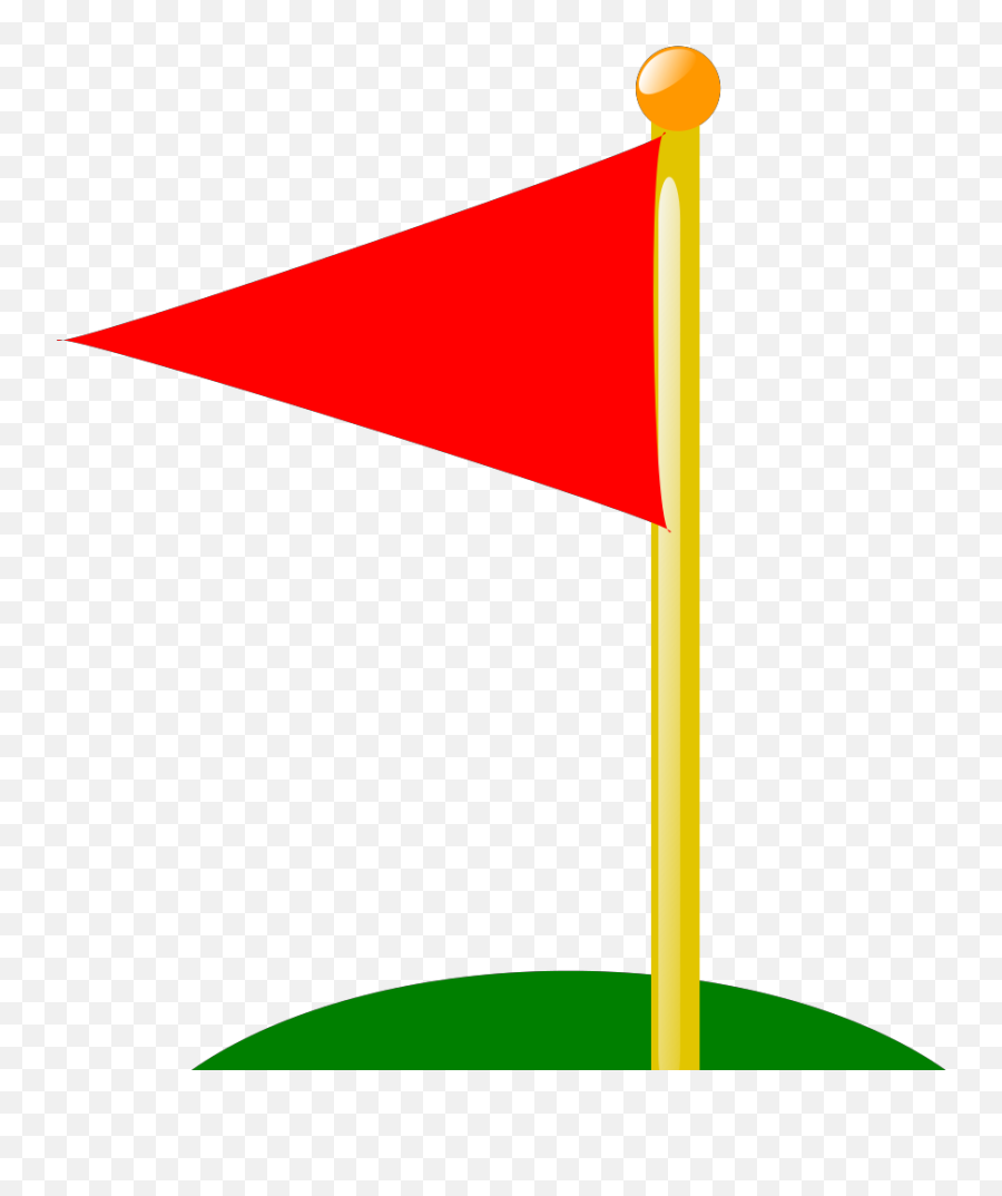 Golf Flag 19th Hole Red Clip Art Icon And Svg - Svg Clipart Flag Png,Golf Flag Png