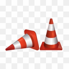 Road Cones Clipart Png Image Free - Graphic Design