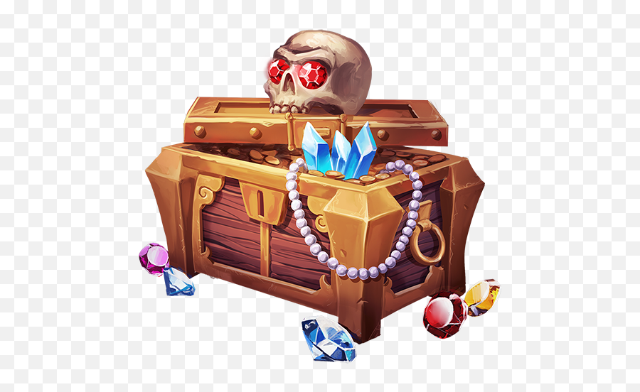 Pirates Treasure Chest - Illustration Png,Treasure Png - free transparent  png images 