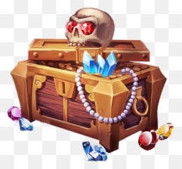 Pirates Treasure Chest - Illustration png