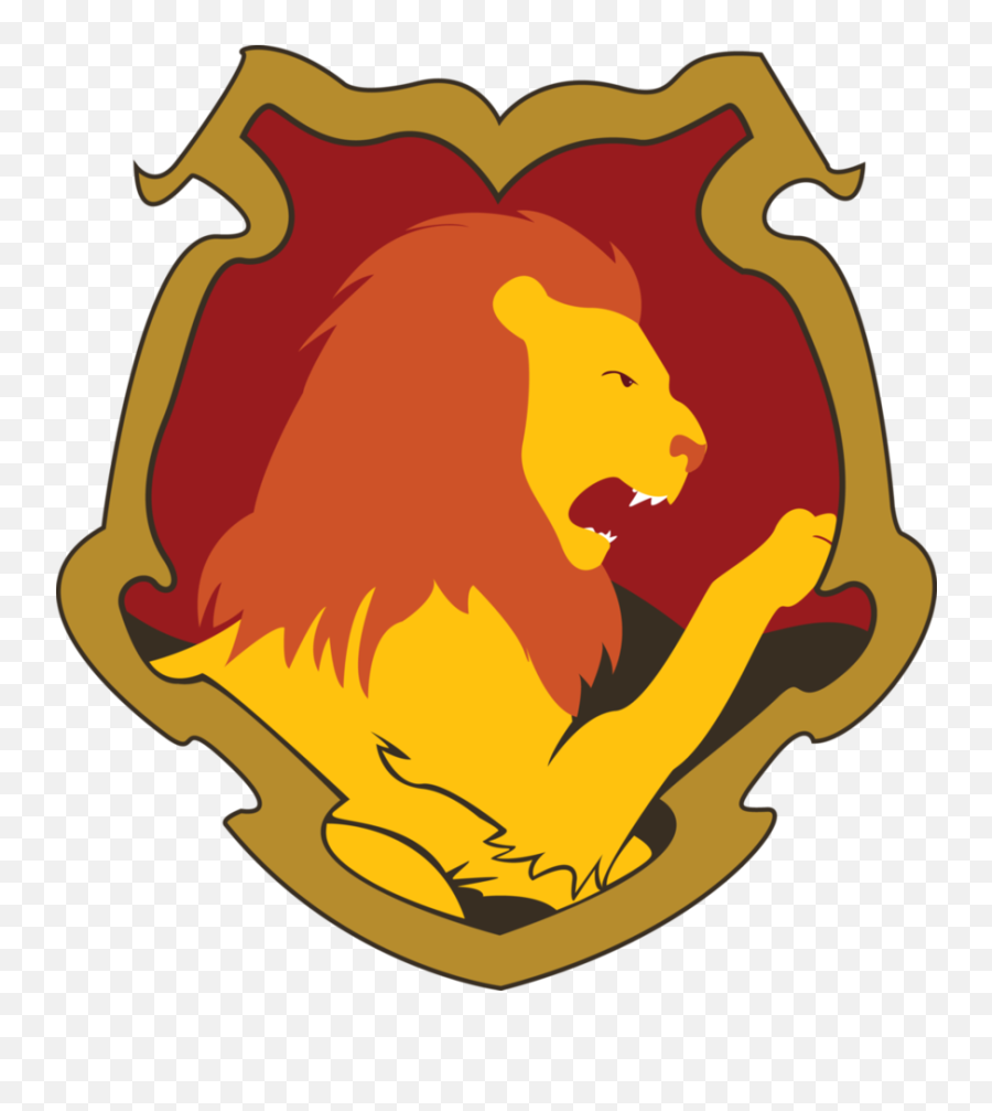 Gryffindor Harry Potter Lion Hogwarts - Hogwarts Lion Png,Gryffindor Png