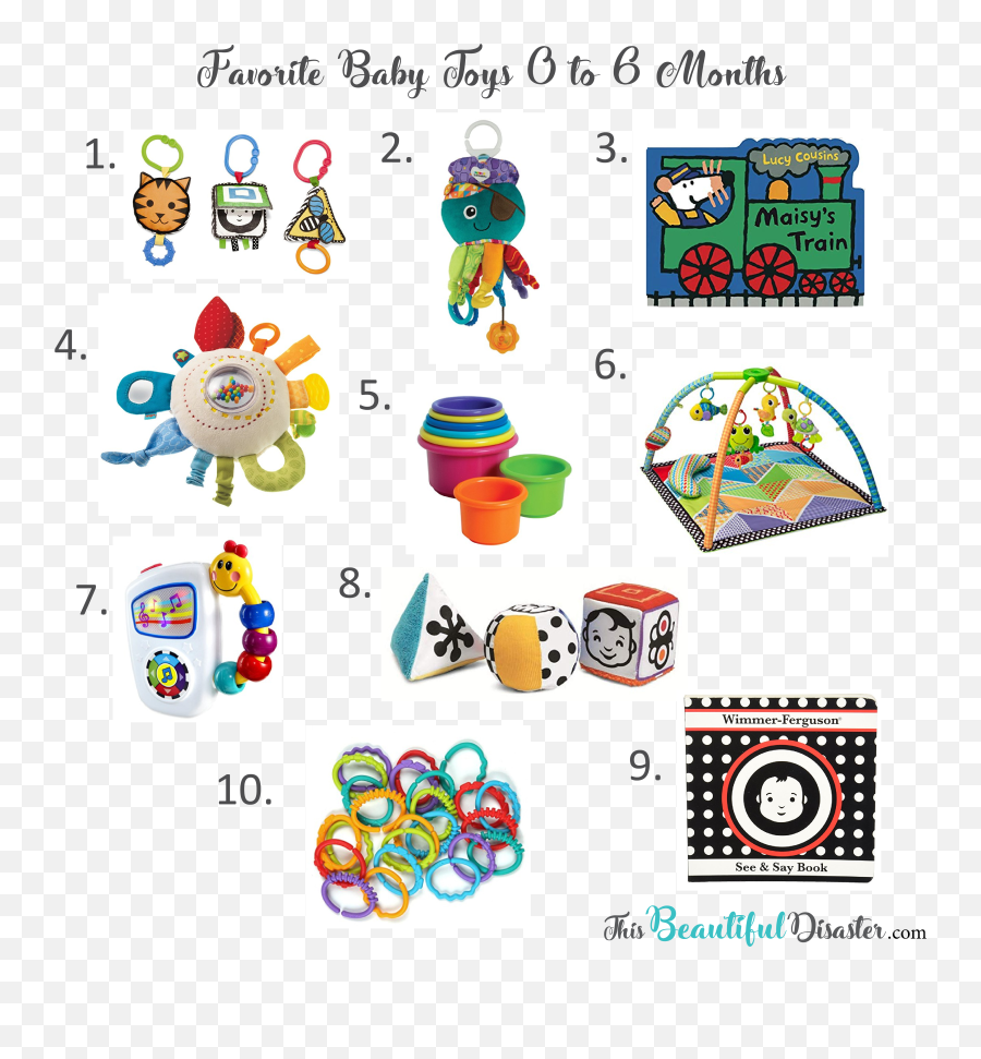 This Beautiful Disaster - Top Ten Favorite Baby Toys 0 6 Clip Art Png,Baby Rattle Png