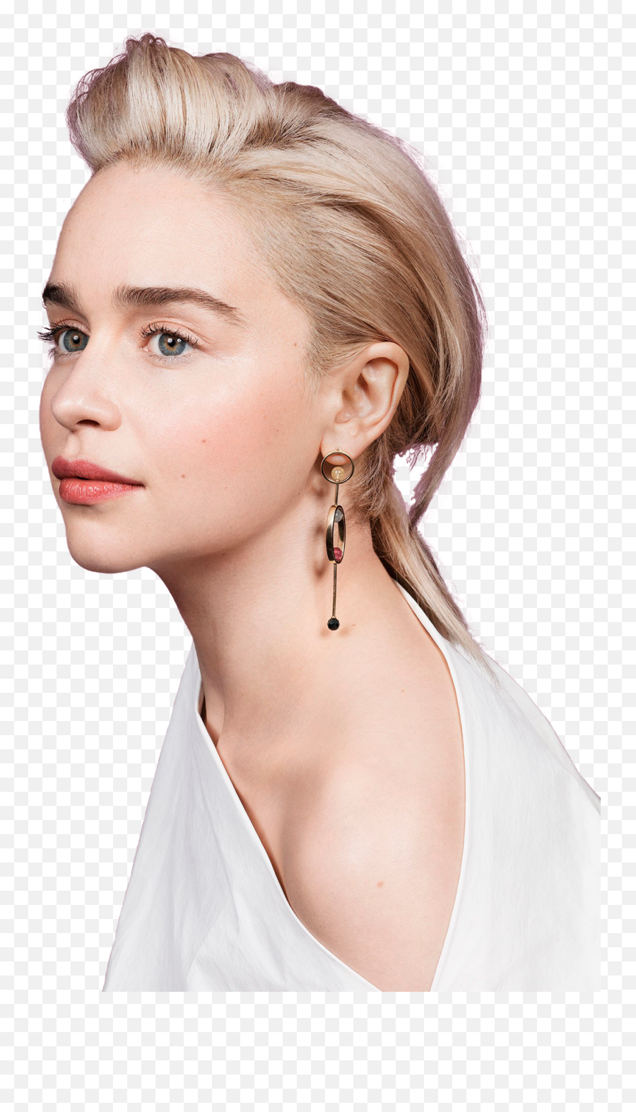 Actress Emilia Clarke Png Clipart - Emilia Clarke Vanity Fair 2018 Photoshoot,Emilia Clarke Png