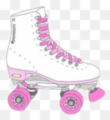 Pink - Cute Roller Skate Png