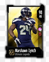 Merry Christmas Marshawn - Football Card Png