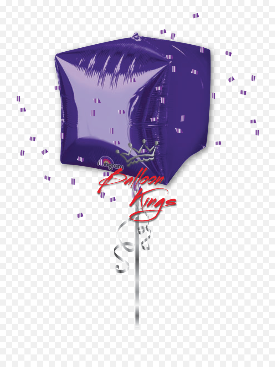 Cubez Purple - Balloon Png,Purple Balloons Png