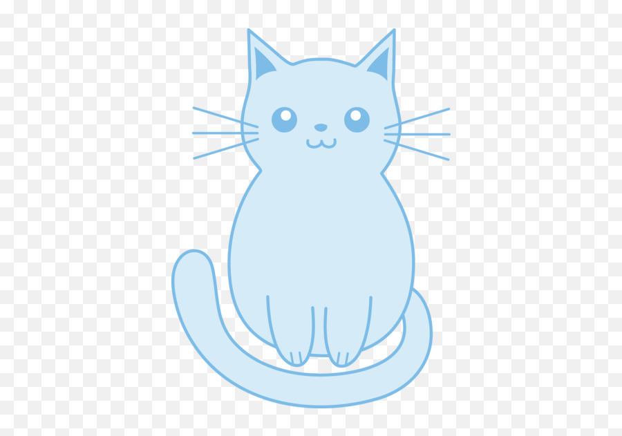 Download Kitten Images Png Clipart Free - Blue Cat Cute Cartoon,Kitten Png