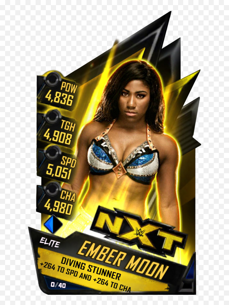 Ember Moon Png - Wwe Supercard Png,Ember Moon Png