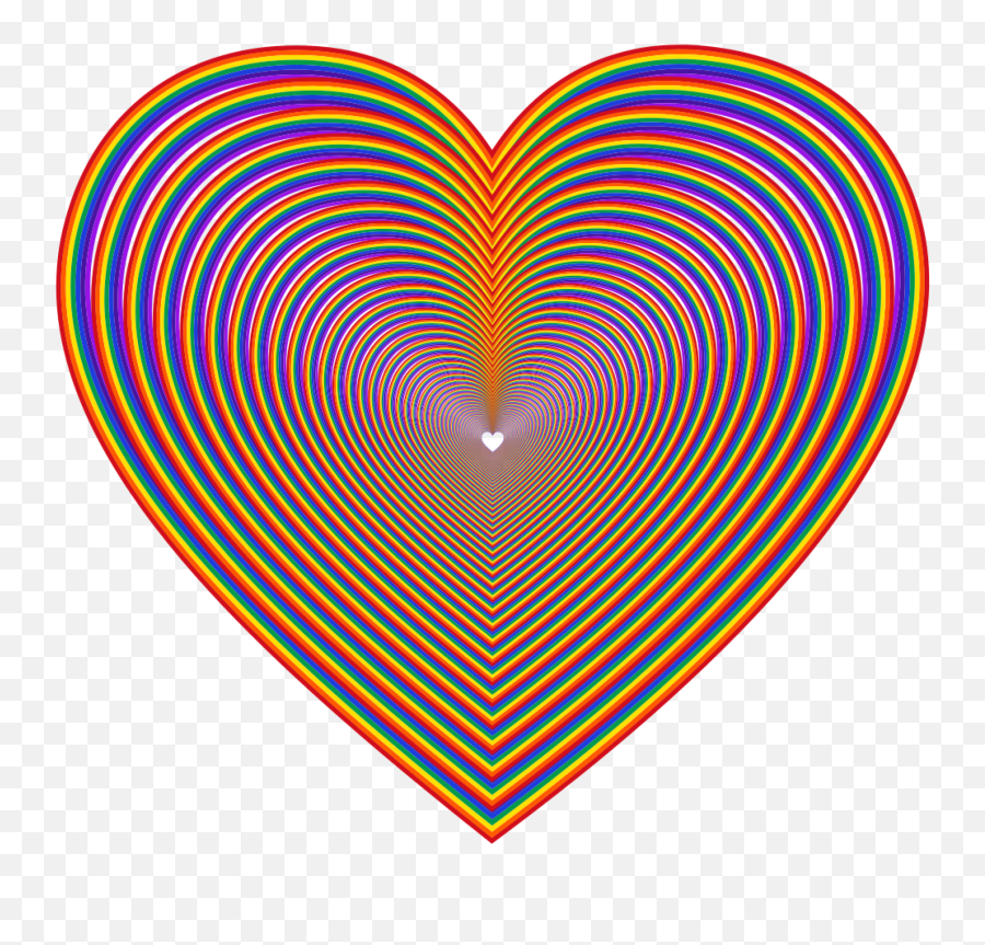 Rainbow Heart Png Clip Arts For Web - Clip Art,Rainbow Heart Png