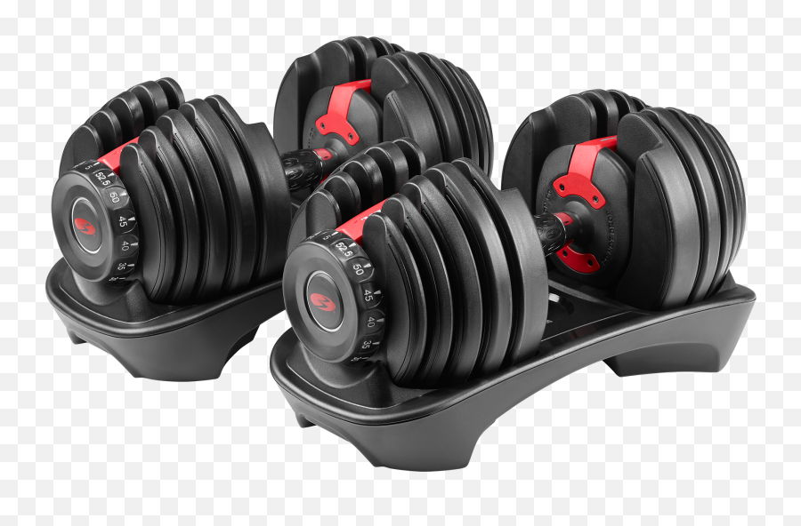 Selecttech 552 Adjustable Dumbbells Bowflex - Bowflex Selecttech 552 Png,Dumbbells Png