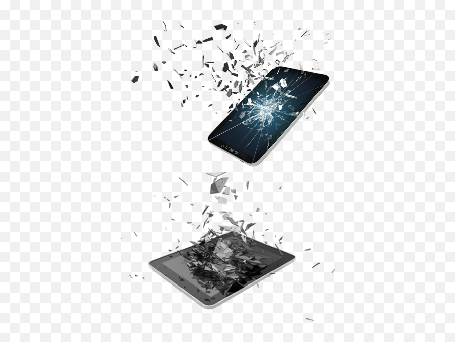 Download Broken Mobile Phone Screen - Phone Glass Broken Png,Phone Screen Png