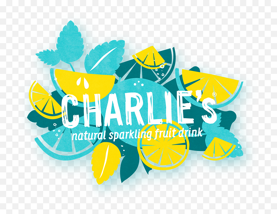 Charlieu0027s Natural Sparkling Fruit Drink - No Fake Stuff Graphic Design Png,Lime Transparent Background