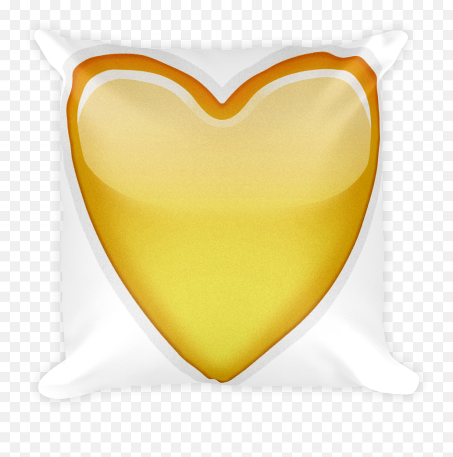 Download Emoji Pillow - Happy Png,Yellow Heart Emoji Png
