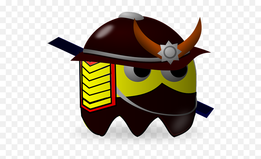 Pin - Pacman Samurai Png,Pacman Logo