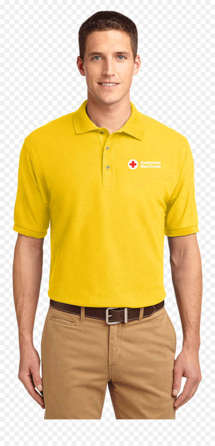 Menu2019s Cottonpoly Blend Polo Shirt - Yellow Polo Shirt Men Outfit Png,Shirt Transparent