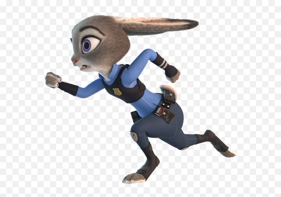 Zootopia Judy Hopps Png Clip Art Black - Zootopia Judy Hopps Png,Judy Hopps Png