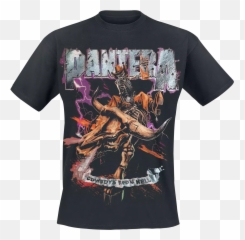 Pantera Cowboys From Hell 1990 T Shirt - Killswitch Engage png
