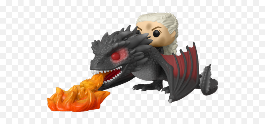Fiery Drogon - Game Of Thrones Funko Pop Png,Daenerys Png