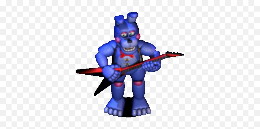 Rockstar Bonnie Freddy Fazbears Pizzeria Simulator Wiki - Fnaf6 Rock Star Bonnie Png,Freddy Fazbear's Pizza Logo