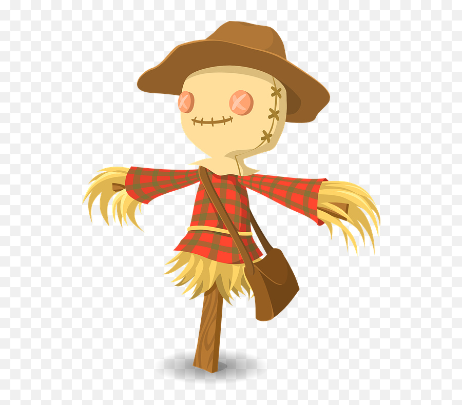 Cartoon Scarecrow Transparent Png - Cartoon Scarecrow,Scarecrow Transparent