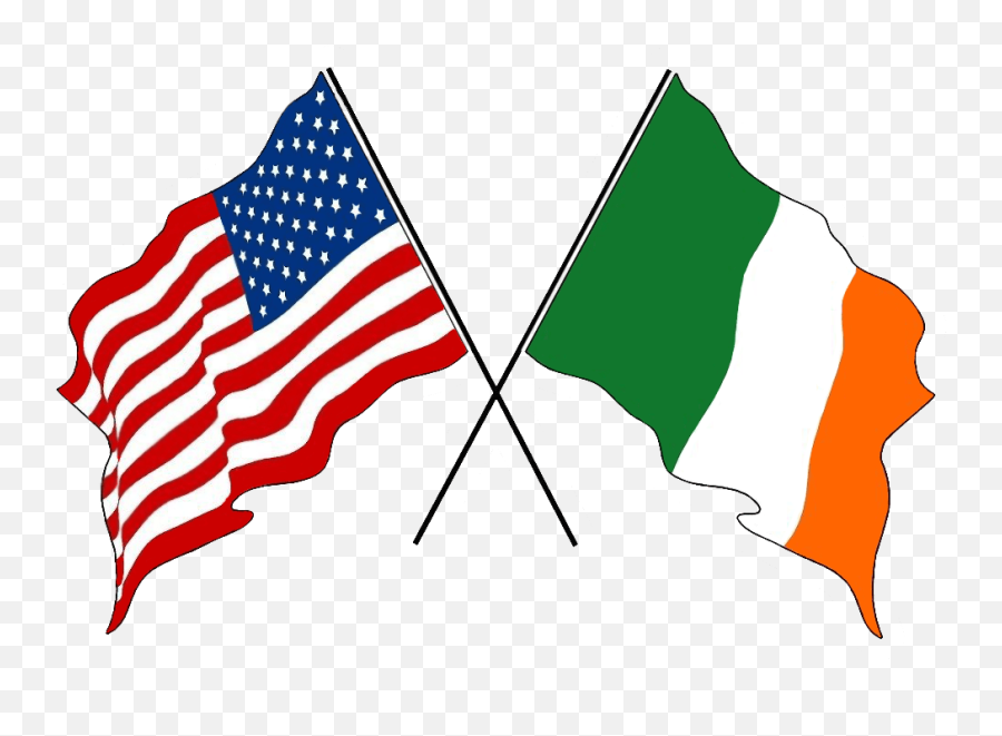 And A Charity Was Born Us Ire Flag - Italy And America Flag Commander Fleet Activities Sasebo Png,American Flag Clipart Transparent