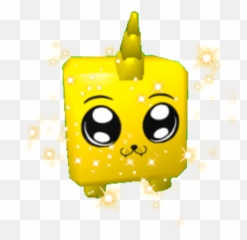 Golden Unicorn - Mining Simulator Pet Png,Gold Unicorn Png