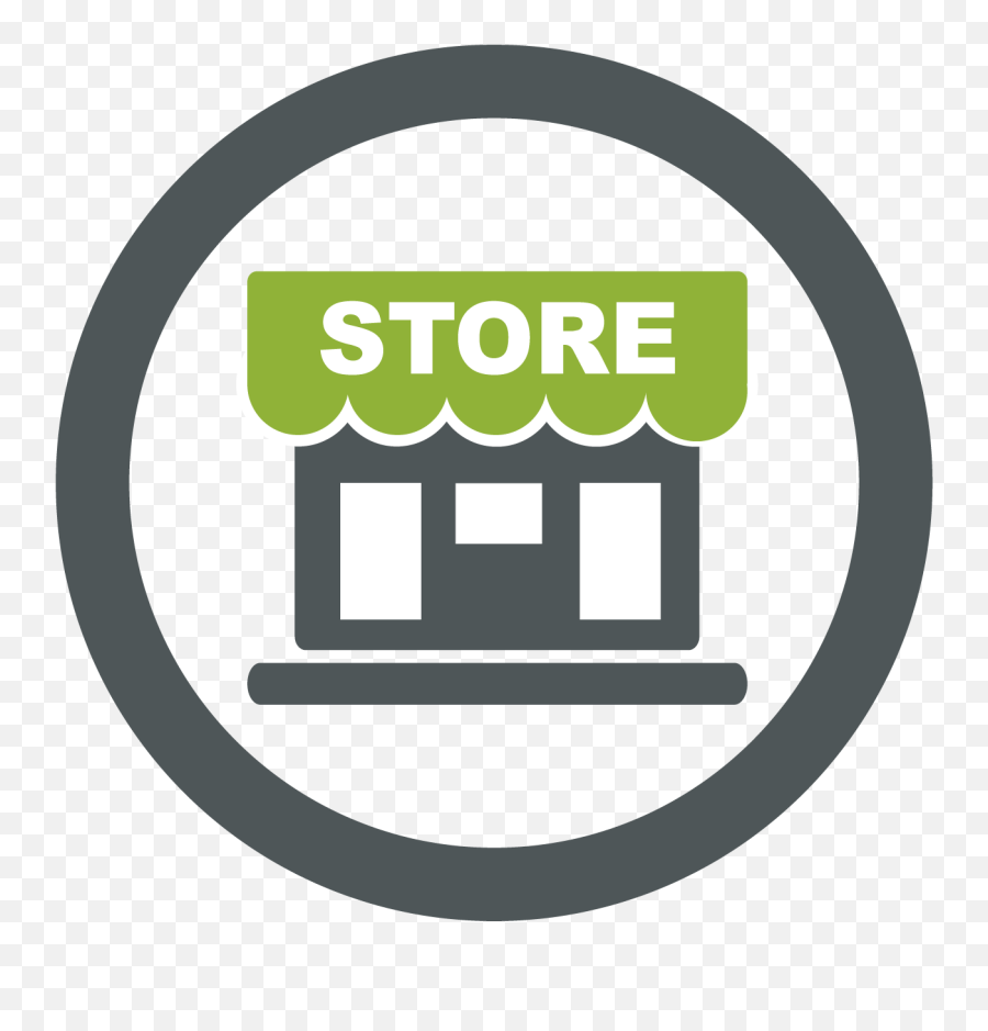 Convenience Store Icon Png Clipart - Horizontal,Retail Icon
