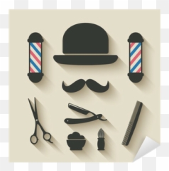 Barber Icon Set Sticker Pixers - Personal Grooming png